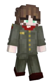 Front of Dartism's skin