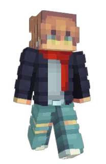 Front of Hyfs's skin