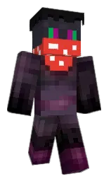 RoboHand's Minecraft skin wearing the Migrator cape