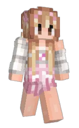 wax flower and muddy waters Minecraft skin — Slim model
