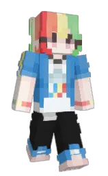 Slim Minecraft skin