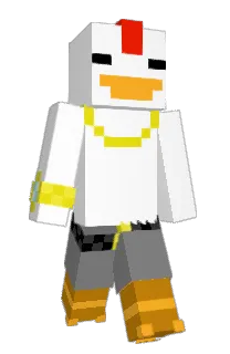 Front of Grinebider's skin
