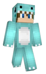 OfficialMEGA's Minecraft skin wearing the Migrator cape