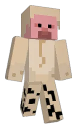 Rosetuk's Minecraft skin wearing the Migrator cape