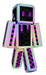 C1__'s Minecraft skin wearing the Aurora cape
