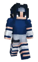 blue zodiac and vulcan Minecraft skin — Slim model — first worn by sillyhilly14