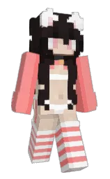 geraldine and froly Minecraft skin — Slim model