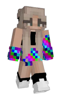 Front of Cathje's skin