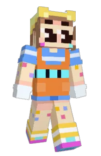 Front of telosie's skin