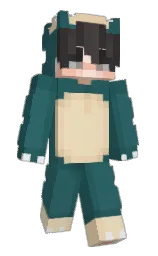 Jzayy's Minecraft skin wearing the Pan cape