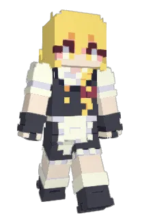 Front of kruoni's skin