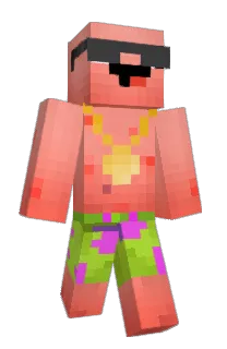 Front of Minecraft skin