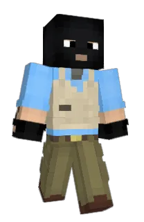 Front of 1v1's skin