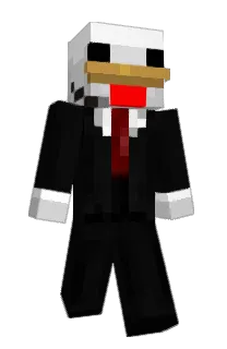 Front of thegert's skin