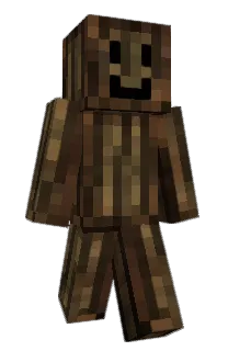 Front of Heckenschere's skin