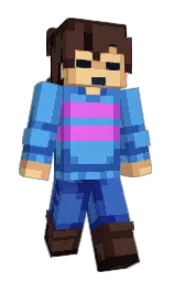 picton blue and havelock blue Minecraft skin — Classic model — first worn by uxxi_
