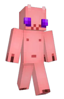 Front of afraidful's skin