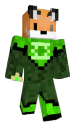 black and harlequin Minecraft skin — Classic model