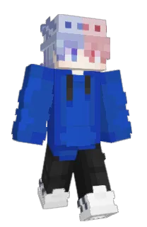 Front of SupDino's skin