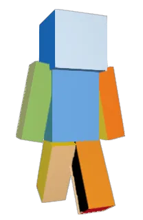 Front of Maui's skin