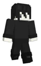 mine shaft and ecru white Minecraft skin — Classic model — first worn by Unemploy_Winter