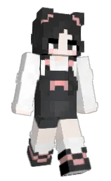 white and alabaster Minecraft skin — Slim model — first worn by poxxn