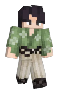 Front of Giburu's skin