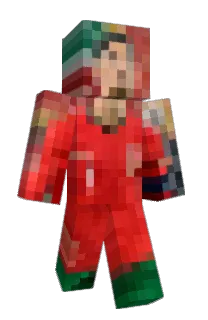 Front of Minecraft skin