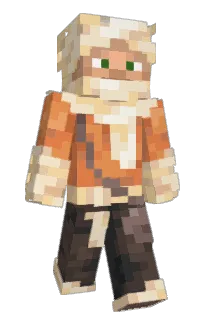 Front of Swomin's skin