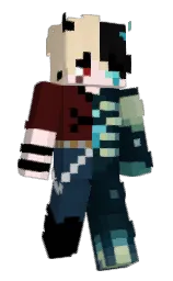 black and black pearl Minecraft skin — Slim model — first worn by HarperPeterson