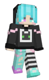mine shaft and cod gray Minecraft skin — Slim model — first worn by Javapan