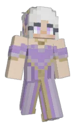 bone and east side Minecraft skin — Slim model — first worn by SP00K3D161