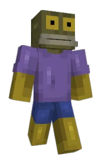 Front of GreenShadow's skin