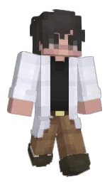 marioca's Minecraft skin wearing the Twisted cape