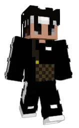 LUFFY231's Minecraft skin wearing the Migrator cape