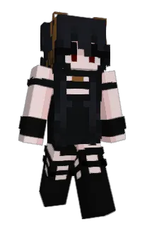 Front of Hayda's skin