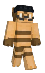 MarioMaker69420's Minecraft skin wearing the Copper cape
