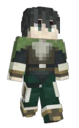 Ezrik's Minecraft skin wearing the Migrator cape