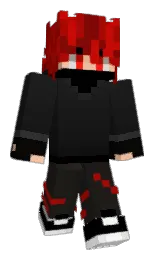 zeus and black Minecraft skin — Classic model