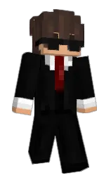 zkaosx's Minecraft skin wearing the Menace cape