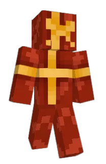 Front of Savtrix's skin