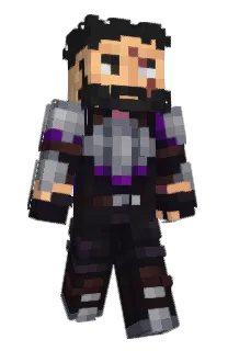 Front of Emeren's skin