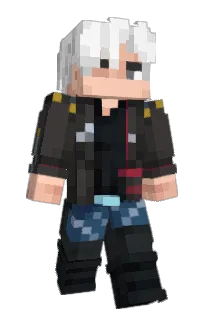 Front of Zakich's skin