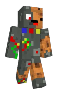 Front of deptusy's skin