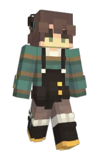 Front of NexIsAmber's skin