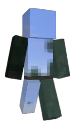 mineral green and portage Minecraft skin — Classic model