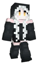 shark and outer space Minecraft skin — Slim model — first worn by nayeon0212