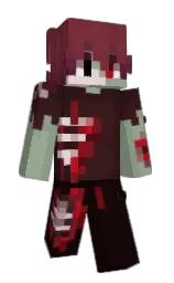 asphalt and tamarind Minecraft skin — Slim model — first worn by HK_Shockwave