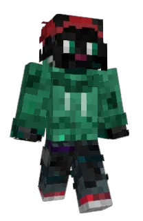 Front of Dreacin's skin