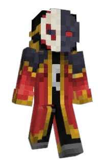 Front of Jensai's skin